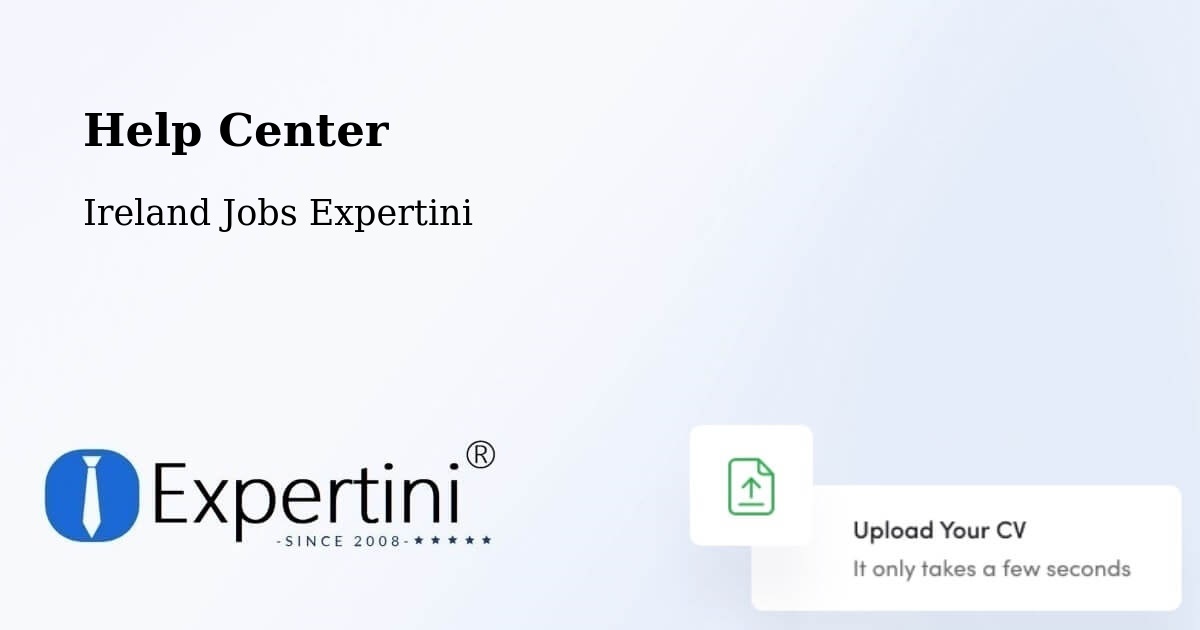 Help Center – Maynooth - Ireland Jobs Expertini